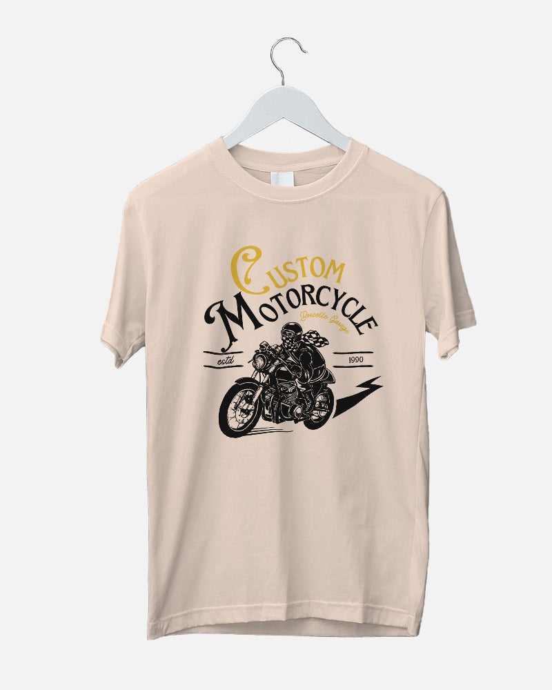 Custom Motorcycle Regular Fit T-shirt