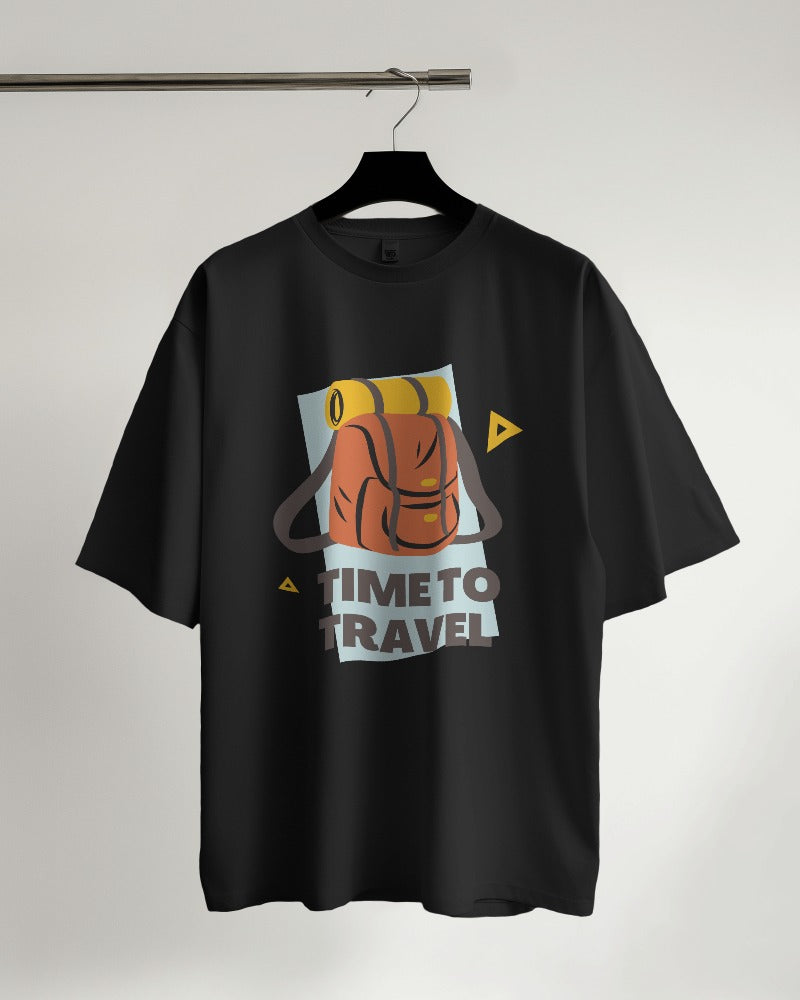 Time to Travel Oversized T-shirt