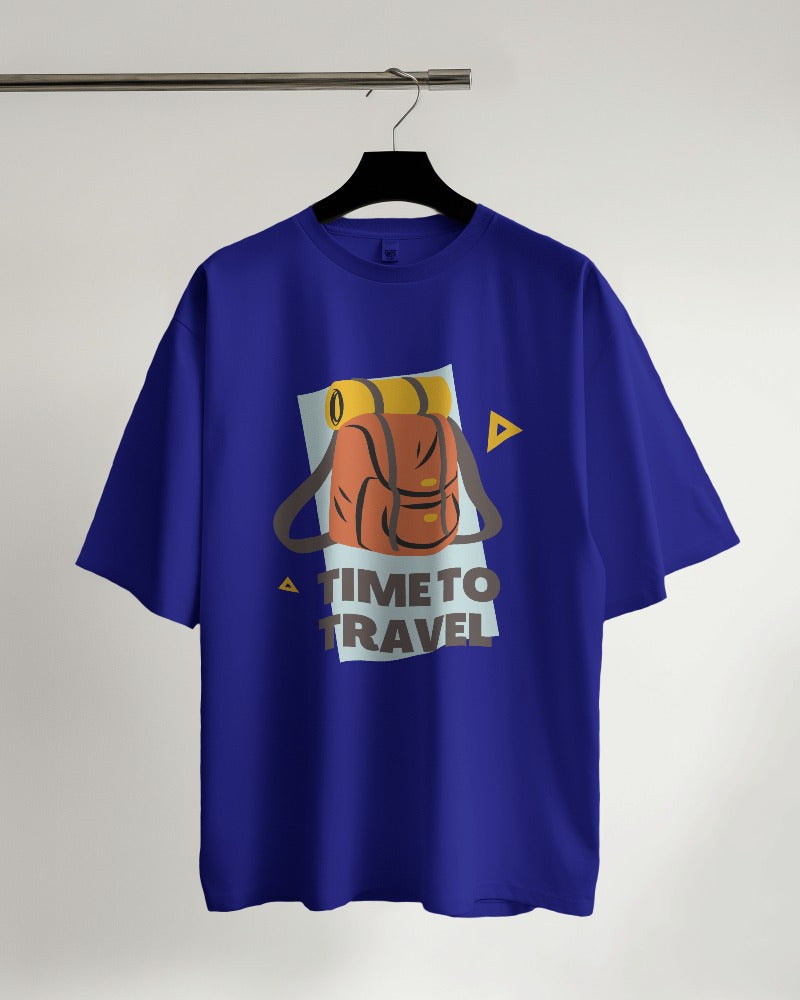 Time to Travel Oversized T-shirt