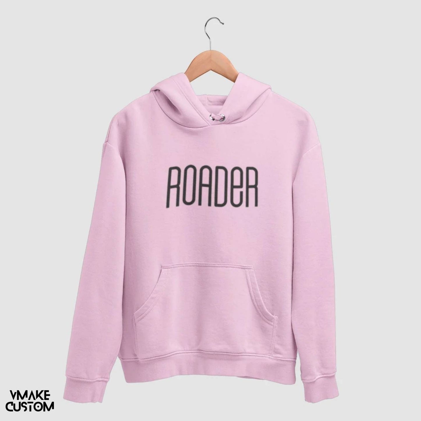 roader pink unisex hoodie vmakecustom
