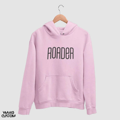 roader pink unisex hoodie vmakecustom