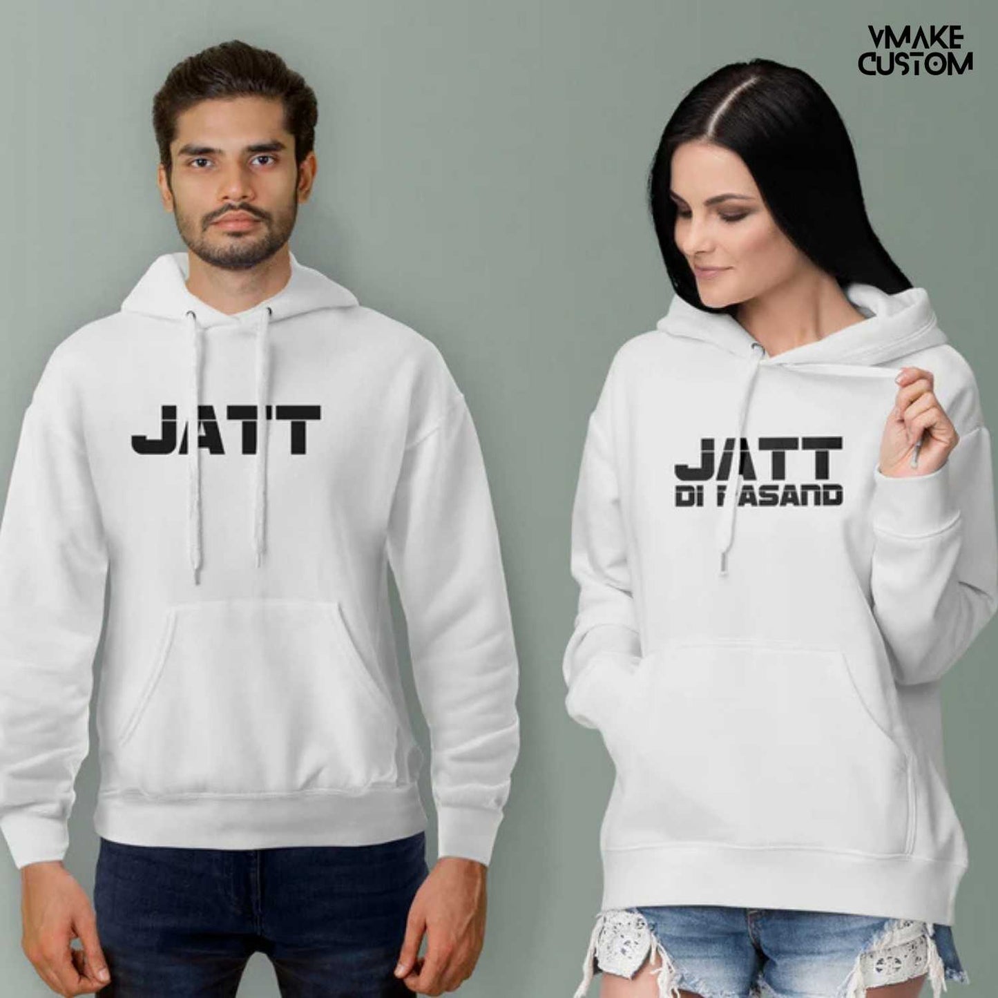 Couple Hoodies for Jatt and Jatt Di Pasand